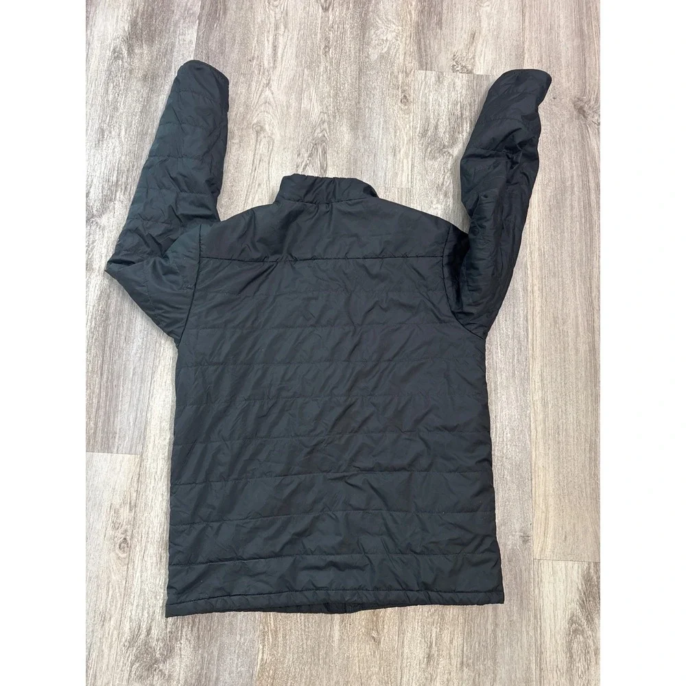 The North Face Mens Junction Insulated Jacket Black Puffer Full Zip Medium